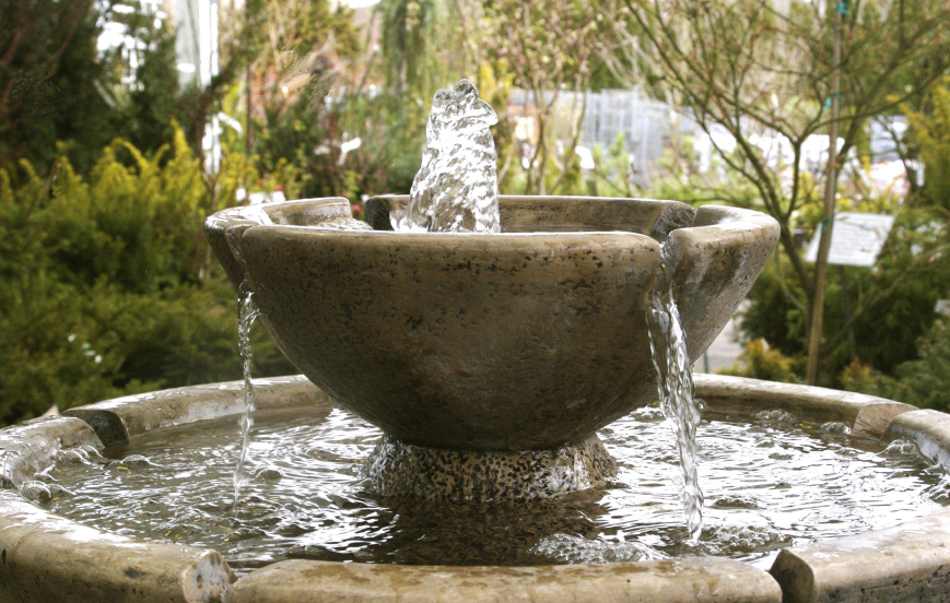 Fontaine jardin